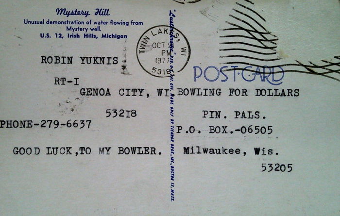 Mystery Hill - Postcard